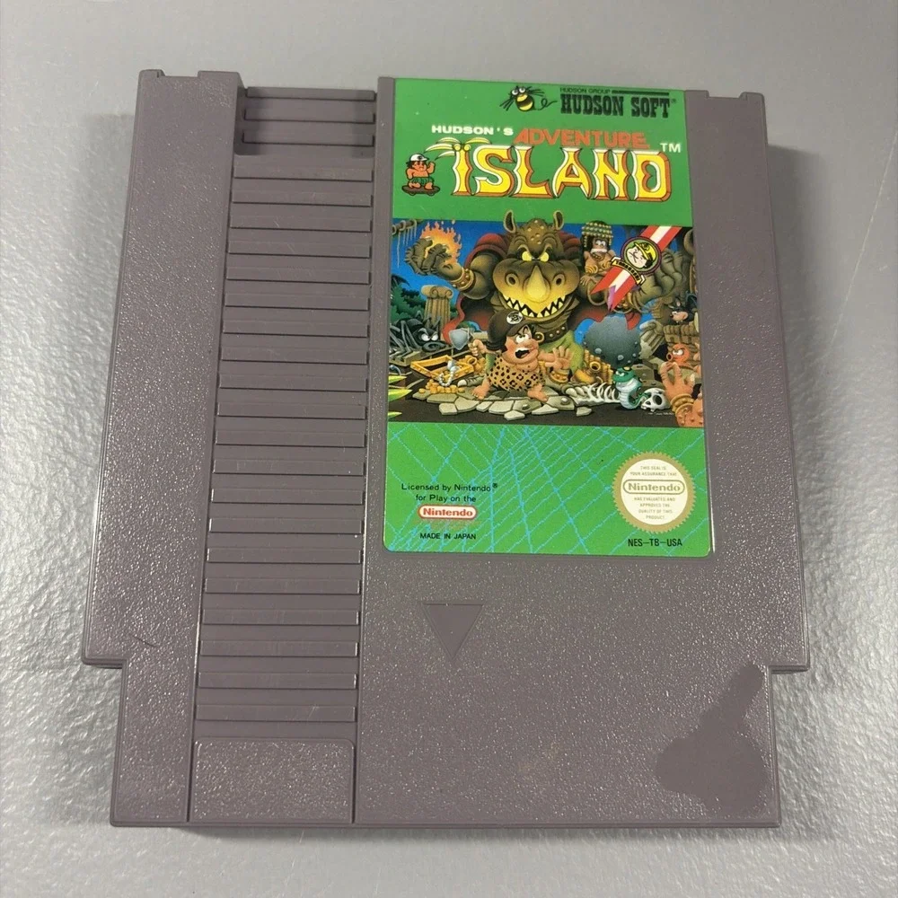 Adventure Island Nintendo NES Cart Only Good Condition